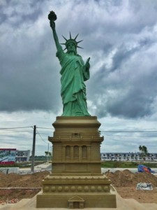 Tượng nữ thần tự do ở New York